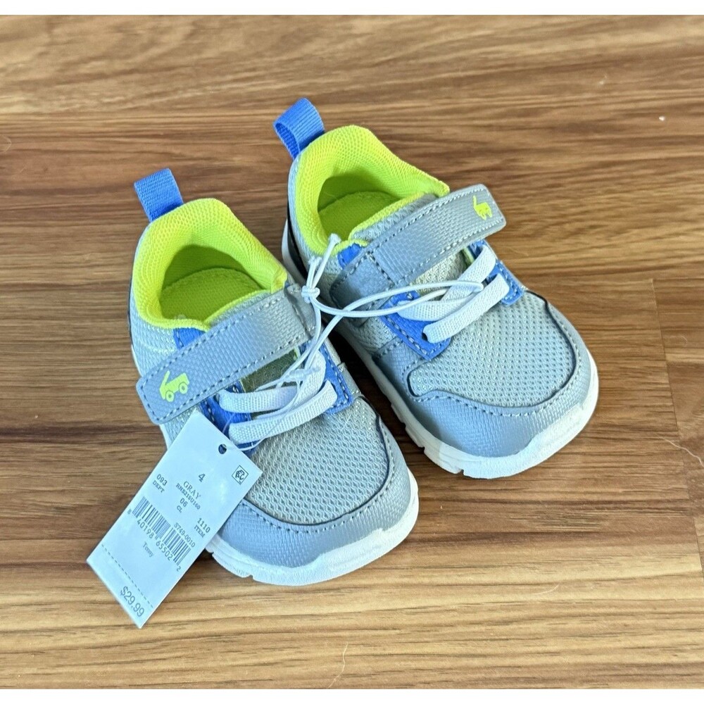 See Kai Run Basics Toddler Girls' Tenny Sneakers 4T Gray